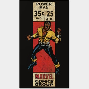 Power Man corner box Posters and Art